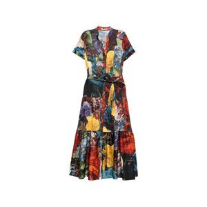 Alice+Olivia Women Printed Midi Dress